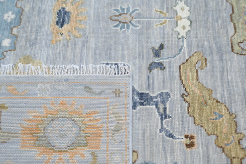 9 X 12 Ft Indoor Area Rug, Abstract Design Rug, Indian Hand Knotted Rug, Oriental Rug, Living Floor Rug Home Decor