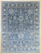 9 X 12 Ft Indoor Area Rug, Abstract Design Rug, Indian Hand Knotted Oushak Rug, Oriental Rug, Living Floor Rug Home Decor