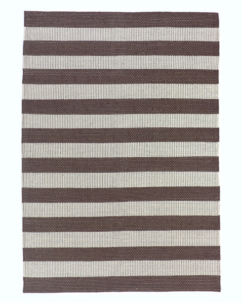 5 X 7 Ft Indian Hand Woven Contemporary Indoor Wool Rug #HomeDecor #LivingRug - Home Decor